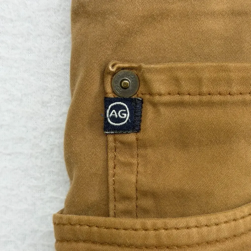 ADRIANO GOLDSCHMIED Jeans Mens 34x34 The Protege Stretch Cotton Brown USA VTG
